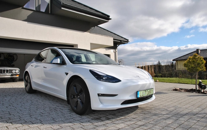 Tesla Model 3 cena 207400 przebieg: 16956, rok produkcji 2023 z Lublin małe 79